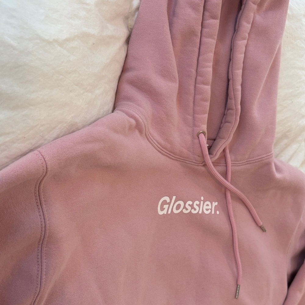 Glossier Blush Pink Sweatshirt